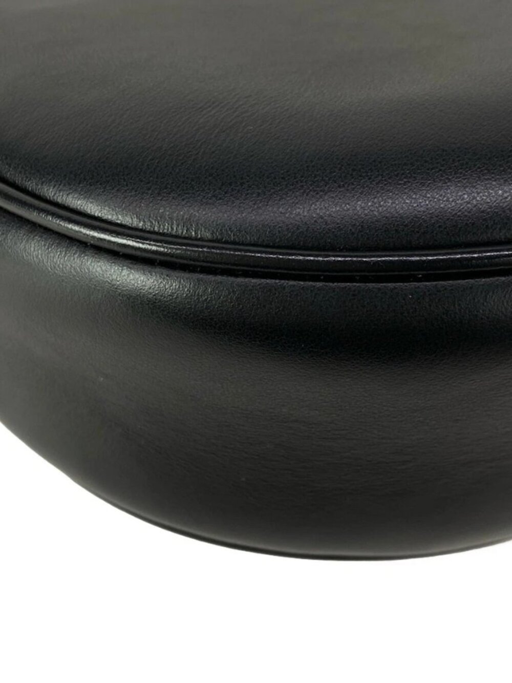 CELINE Medium Ava Trionf Bag Black Calf Skin Handbag - Picture 13 of 16